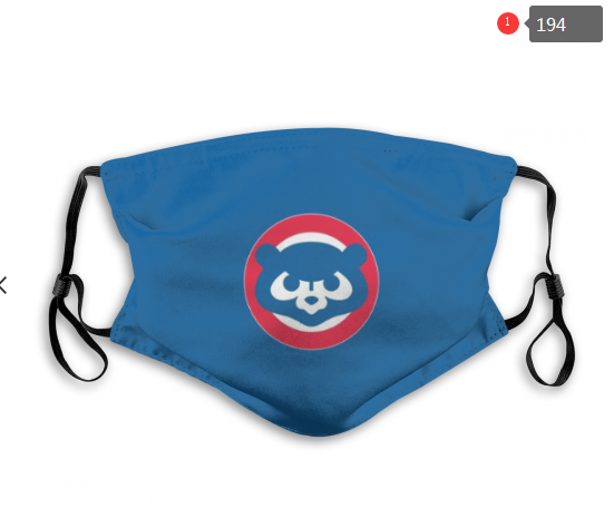 MLB Chicago Cubs #4 Dust mask with filter->mlb dust mask->Sports Accessory